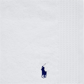 Ralph Lauren Home Home Polo Player White Banyo Matı