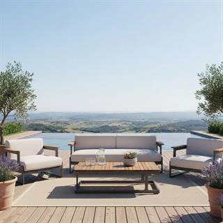 Clup Anthracite Lounge Set