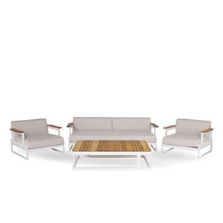 Clup White Lounge Set