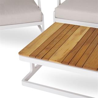 Clup White Lounge Set