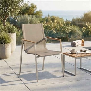 Corner Taupe Kollu Sandalye