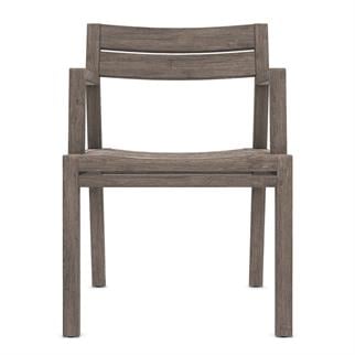Ethimo Costes Pickled Teak Dining Armchair