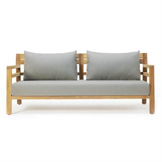 Ethimo Costes Natural Teak Üçlü Kanepe