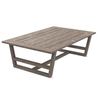 Ethimo Costes XL Pickled Teak Coffee Table