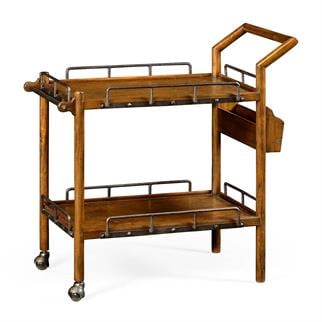 Jonathan Charles Country Walnut Servis Arabası