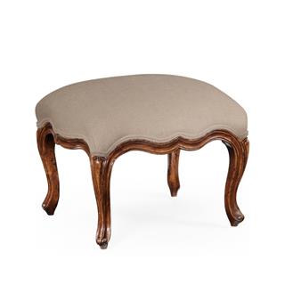 Jonathan Charles Country Farmhouse Walnut Ottoman