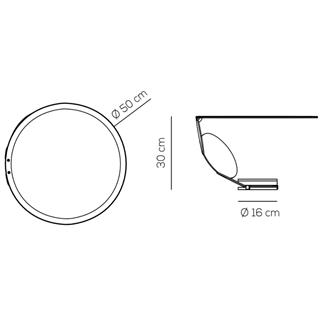 Cut Masa Lambası - Black