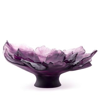 Daum Camelia Large Purple Dekorotif Kase