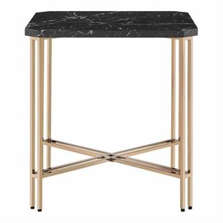 Steve Silver Daxton Gold Black Yan Sehpa