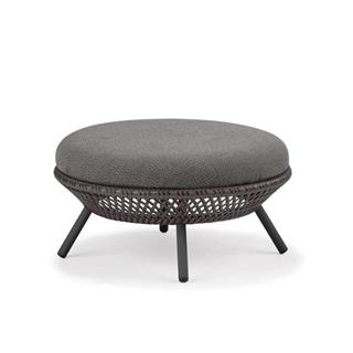 Dedon Ahnda Graphite Pouf