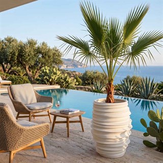 Dedon Babylon Large Chalk Planter