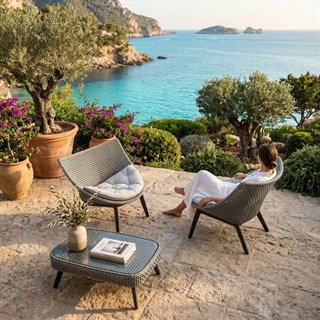 Dedon Mbrace Baltic Low-Back Lounge Chair