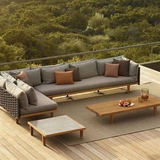 Dedon Sealine Gray Stone Bahçe Orta Sehpası
