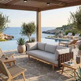Dedon Sealine Titan Üçlü Kanepe