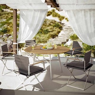 Dedon Seax Sail Taupe Bahçe Sandalyesi