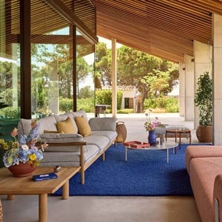 Dedon Tibbo Teak Üçlü Kanepe