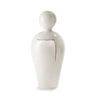 Do Seramik Vazo - 90 cm - Bianco Angelo