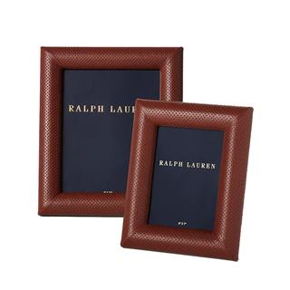 Ralph Lauren Home Durham Chestnut Medium Deri Çerçeve