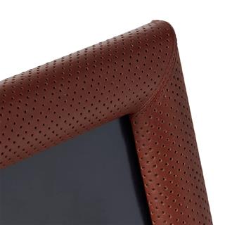 Ralph Lauren Durham Chestnut Large Leather Photo Frame