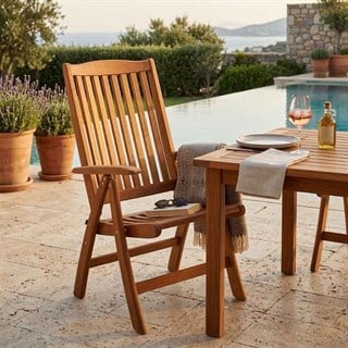 Duta Jepara 5 Pozisyonlu Katlanır Sandalye