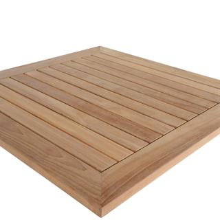 Duta Jepara 80 Teak Tablalı Kare Masa