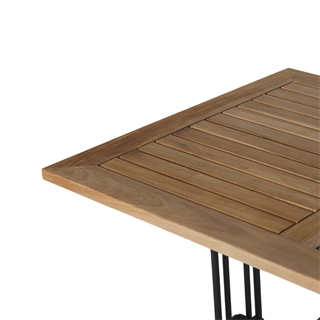 Duta Jepara Teak 120/80 Dikdörtgen Masa