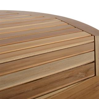 Duta Jepara Teak 80 Yuvarlak Bar Masası