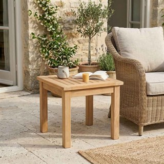 Duta Jepara Teak Yan Bahçe Sehpası