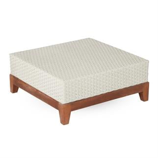 Alfresco Eden White Kare Orta Sehpa
