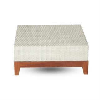 Alfresco Eden White Kare Orta Sehpa
