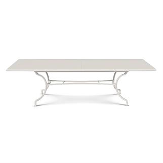 Ethimo Elisir White Extendable Dining Table