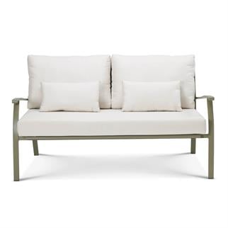 Ethimo Elisir Mud Grey 2-Seater Sofa