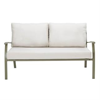 Ethimo Elisir Mud Grey 2-Seater Sofa