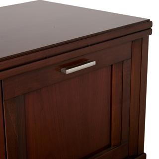 Eliza Tv Dolabı- Antique walnut-coloured On Shallac Base - 214-42-55h