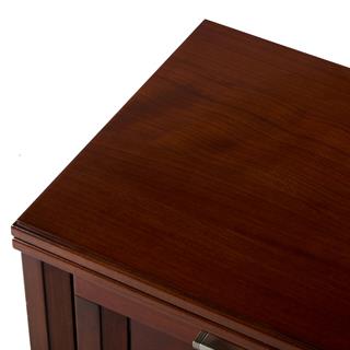 Eliza Tv Dolabı- Antique walnut-coloured On Shallac Base - 214-42-55h