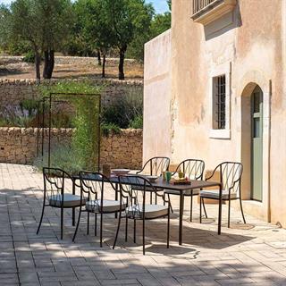 Emu Como Antic Iron Kollu Sandalye