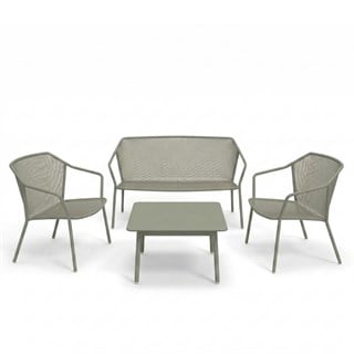 Emu Darwin Grey Green Bahçe Oturma Grubu