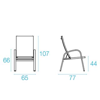 Emu Holly Lounge Dinlenme Şezlongu