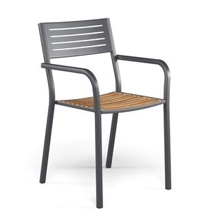 Emu Segno Teak İstiflenebilir Kollu Sandalye 