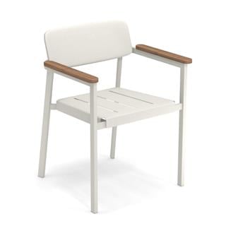 Emu Shine Matt White Armchair