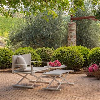 Emu Terra White Rejisör Koltuk ve Puf Takımı