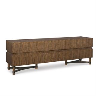 Fine Furniture Esquire Allister Entertainment Brown Konsol