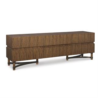 Fine Furniture Esquire Entertainment Brown Konsol