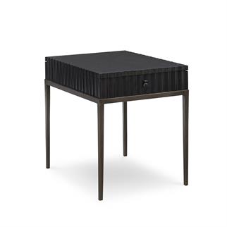 Fine Furniture Esquire Farrington Black Yan Sehpa