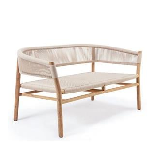 Ethimo Kilt Teak Two-Seater Sofa