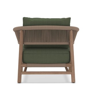 Kilt XL Tekli Koltuk-İskelet Teak-Rope Sand-Canapa Foglia-(Minder Dahil)