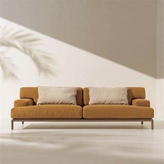 Lodge XL Kanepe-Aluminium Radice (Sunbrella Minder Dahil)