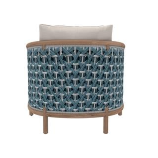 Ethimo Patio Natural Teak Laguna White Tekli Koltuk