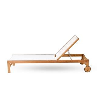 Ethimo Sand Ivory Teak Şezlong