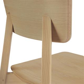 Ethnicraft Oak Casale Armless Chair